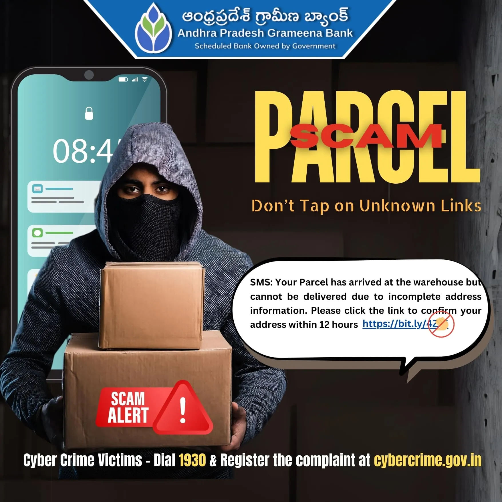 Parcel Scam English